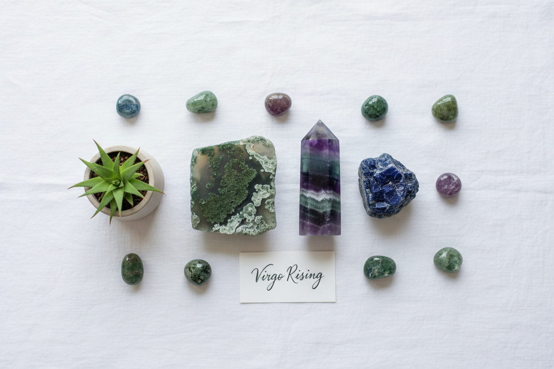 Crystals for Virgo Rising: Amplifying Mercury Earth Ascendant
