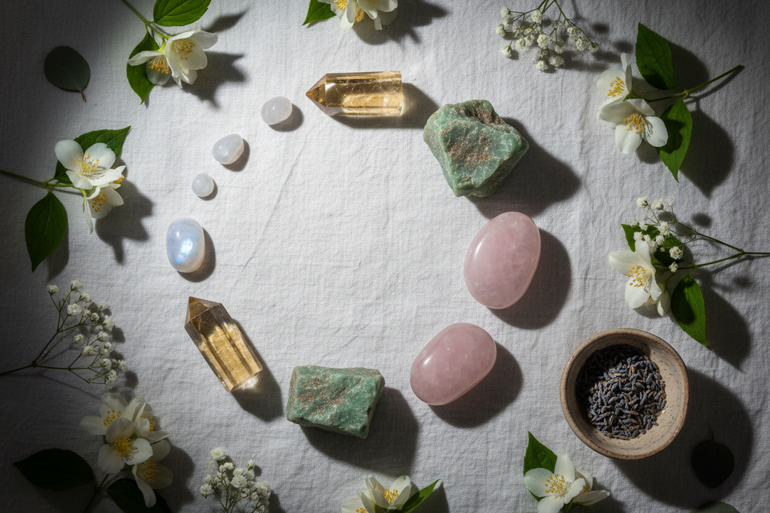 Crystals for Waxing Moon: Growth & Attraction Ritual Guide