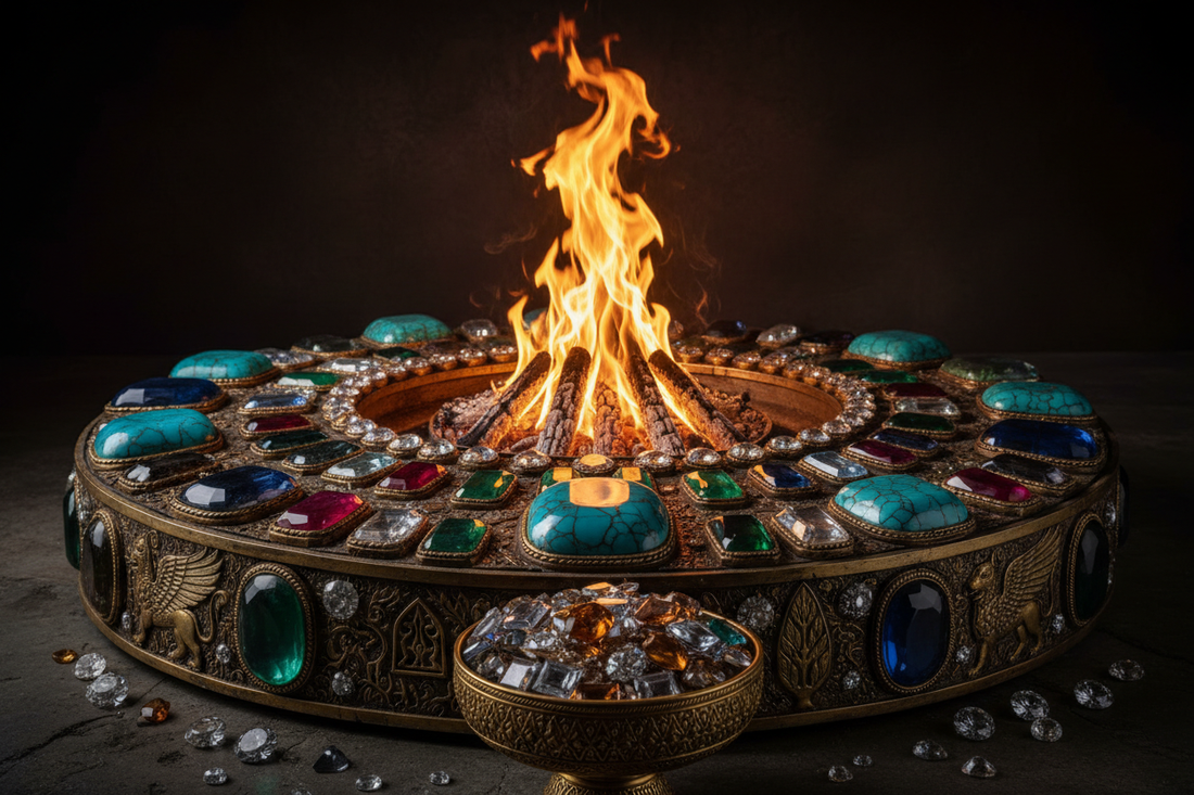 Zoroastrian Gemstone Traditions: Fire & Sacred Stones