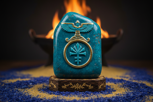 Zoroastrian Turquoise: Persian Sacred Stone