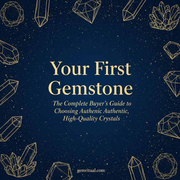 Your First Gemstone: The Complete Beginner's Guide to Buying Right | Full Color Pages