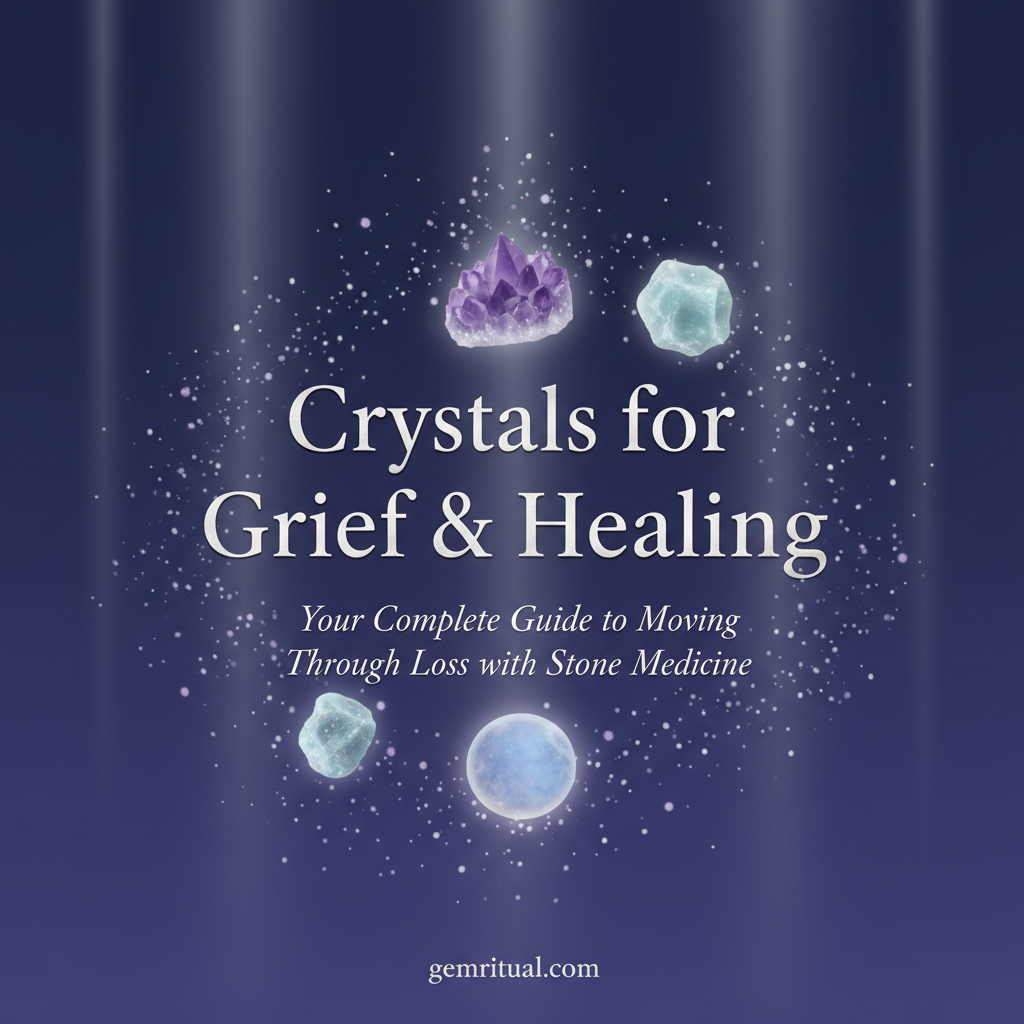 Crystals for Grief & Healing: Your Complete Guide to Moving Through Loss with Stone Medicine