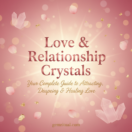 Love & Relationship Crystals: Your Complete Guide to Attracting, Deepening & Healing Love | Full Color Pages